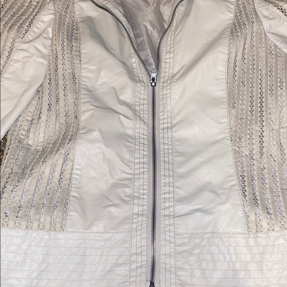 Blank Noir Pleather Jacket - Picture 5 of 6